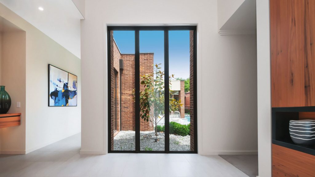 Modern Aesthetics with Fixed Glass Aluminium Windows