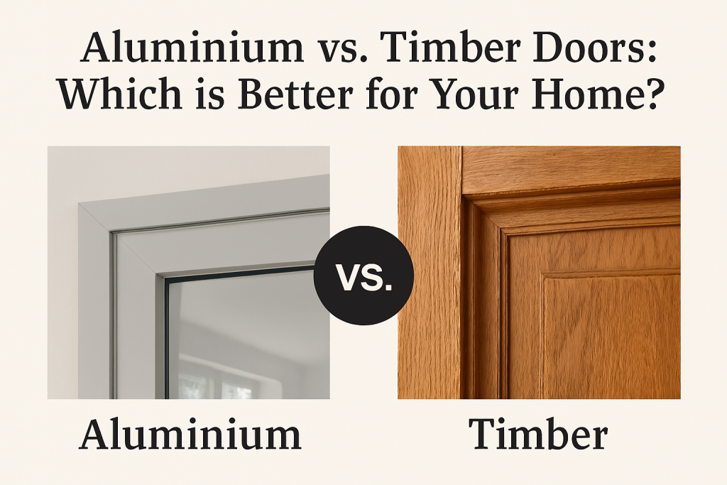 Aluminium vs. Timber Doors: Which is Better for Your Home?