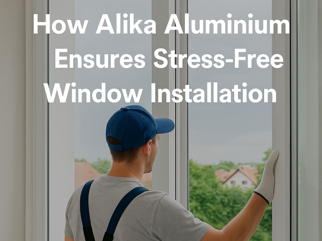 How Alika Aluminium Ensures Stress-Free Window Installation