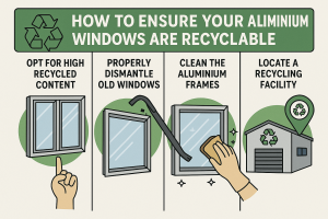 How to Ensure Your Aluminium Windows are Recyclable
