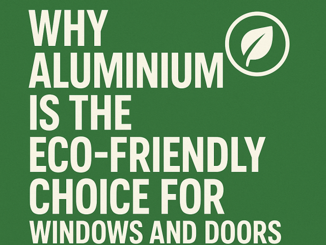 Why Aluminium is the Eco-Friendly Choice for Windows and Doors