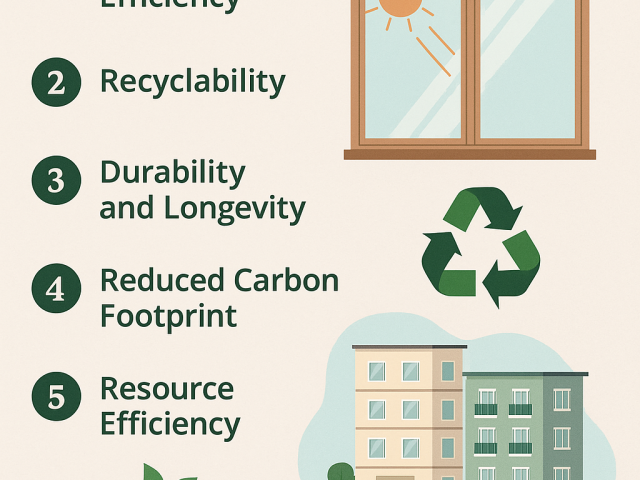 5 Ways Aluminium Windows Contribute to Sustainable Living