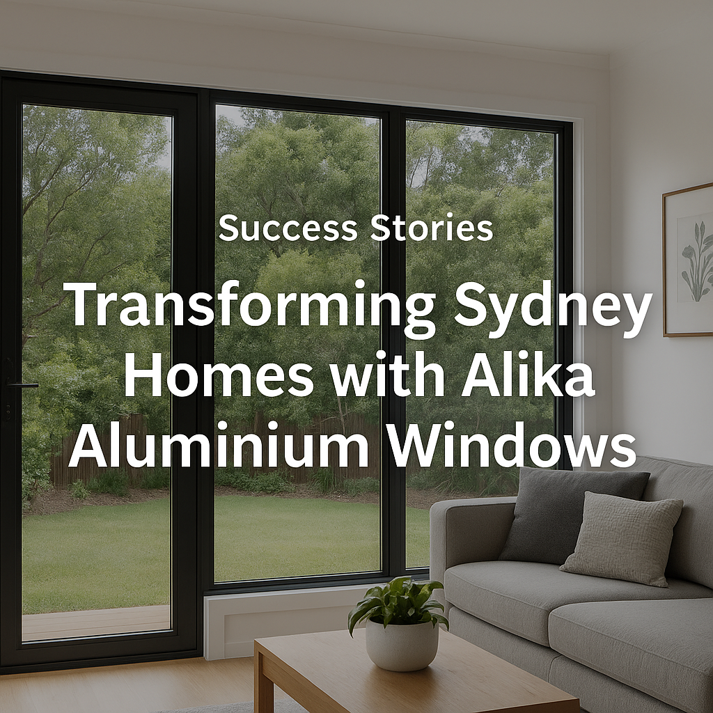 Transforming Sydney Homes with Alika Aluminium Windows