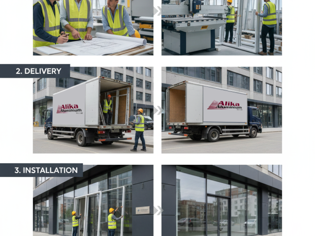 From Design to Installation: Alika Aluminium’s Shopfront Process