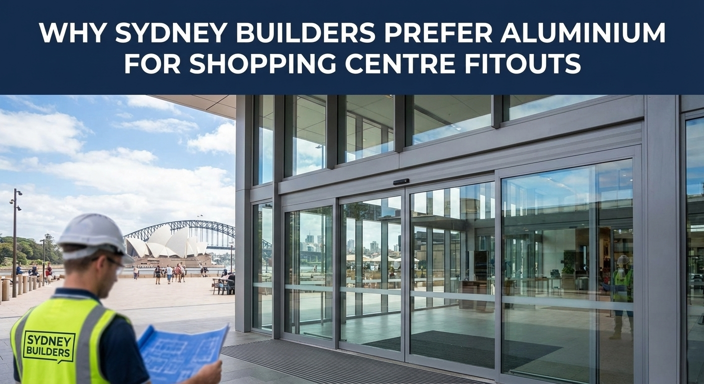 Aluminium Shopping Centre Fitouts Sydney
