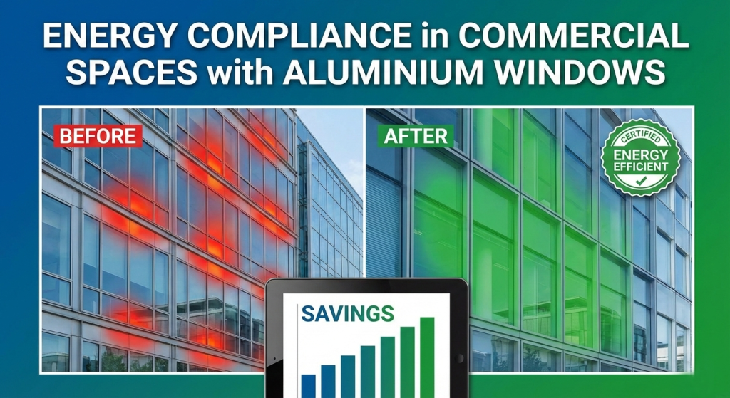 Energy Compliance in Commercial Spaces with Aluminium Windows