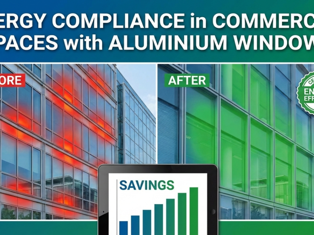 Energy Compliance in Commercial Spaces with Aluminium Windows