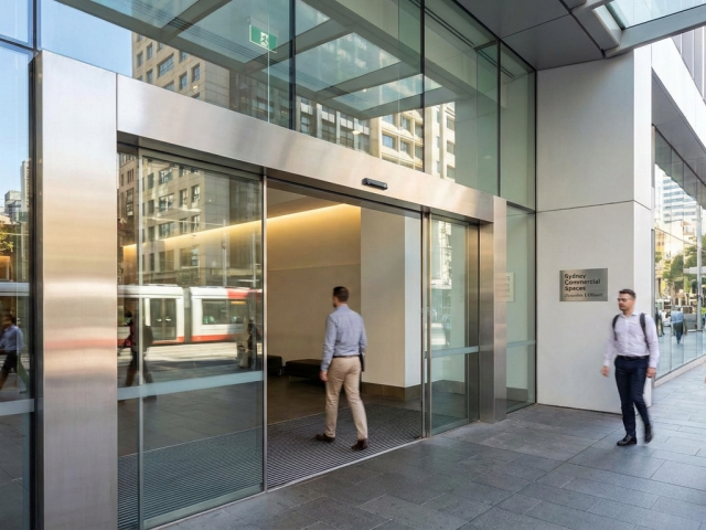 Aluminium Automatic Sliding Doors: A Must for Sydney Commercial Spaces