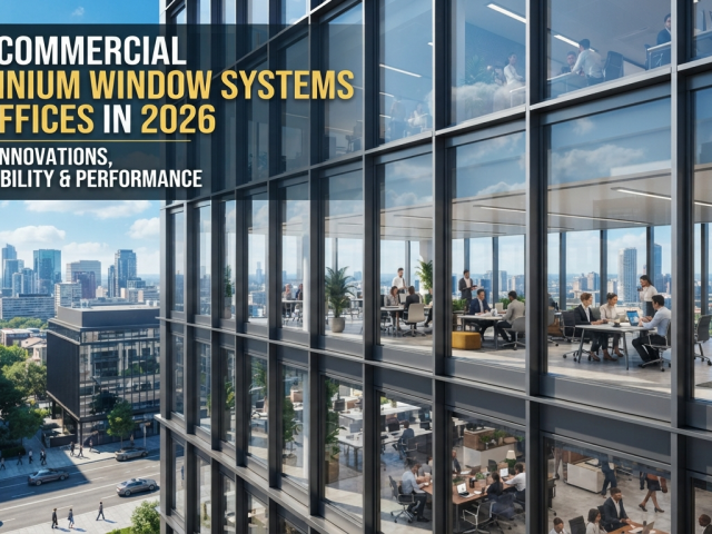 Best Commercial Aluminium Window Systems for Offices in 2026