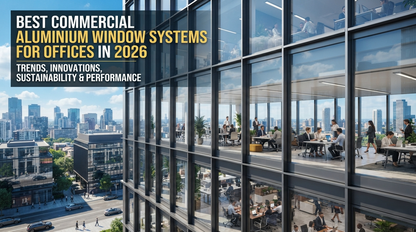Best Commercial Aluminium Window Systems for Offices in 2026